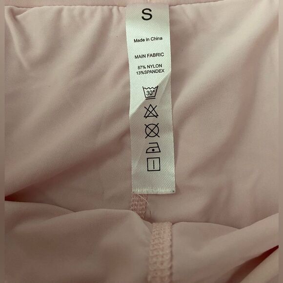Pink Tiered Skort Size Small Tennis prep Court Rival look alike Athleisure - Picture 7 of 7